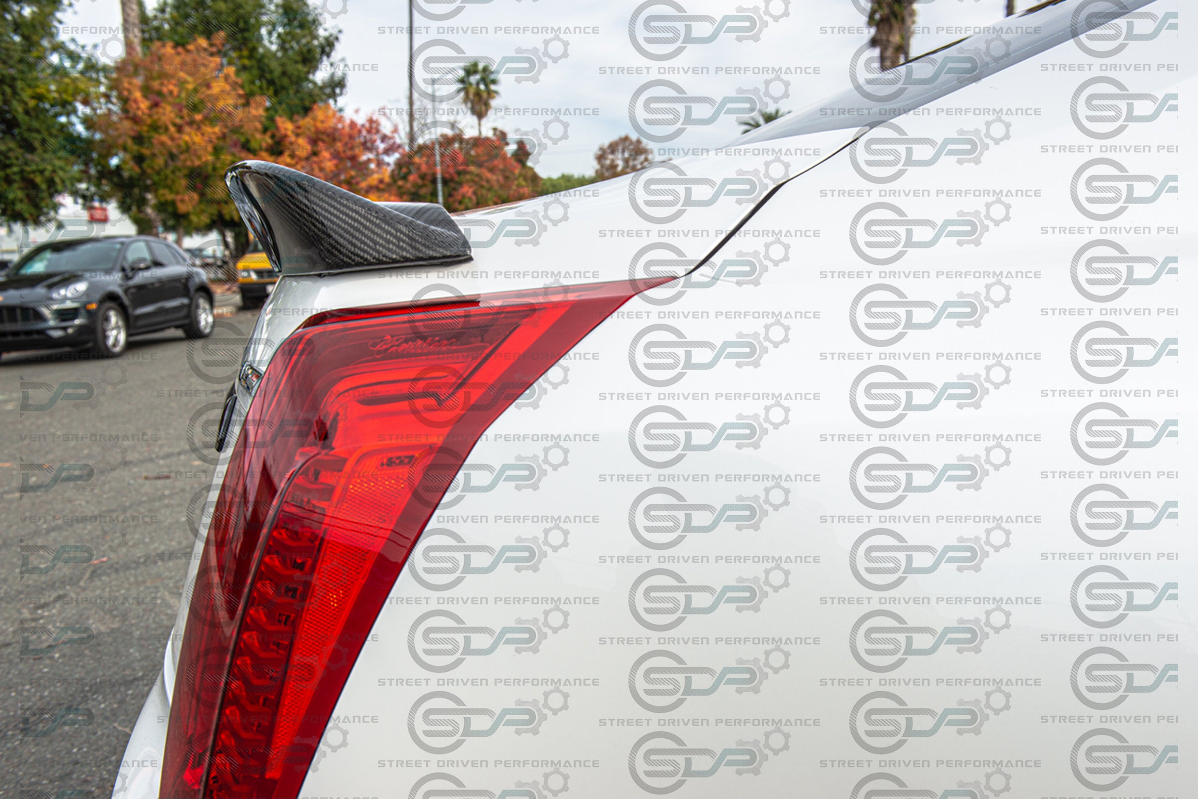 2016-2019 CTS / CTS V-Sport - Carbon Fiber Rear Trunk Lid Spoiler Wing